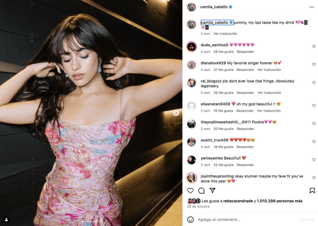 Camila Cabello Instagram